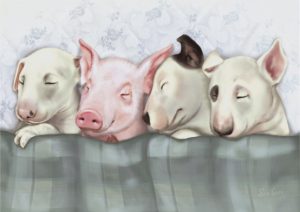 Inspirational Vegan Artist: Sara Sechi - Using Art to Raise Awareness About Human's Conflicted Relationship With Non-Human Earthlings